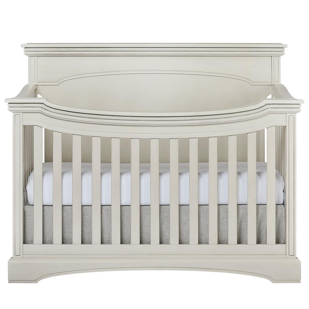 Evolur Catalina Cloud Flat Top Convertible Crib 807 C The Home Depot Evolur Catalina Cloud Flat Top Convertible Crib