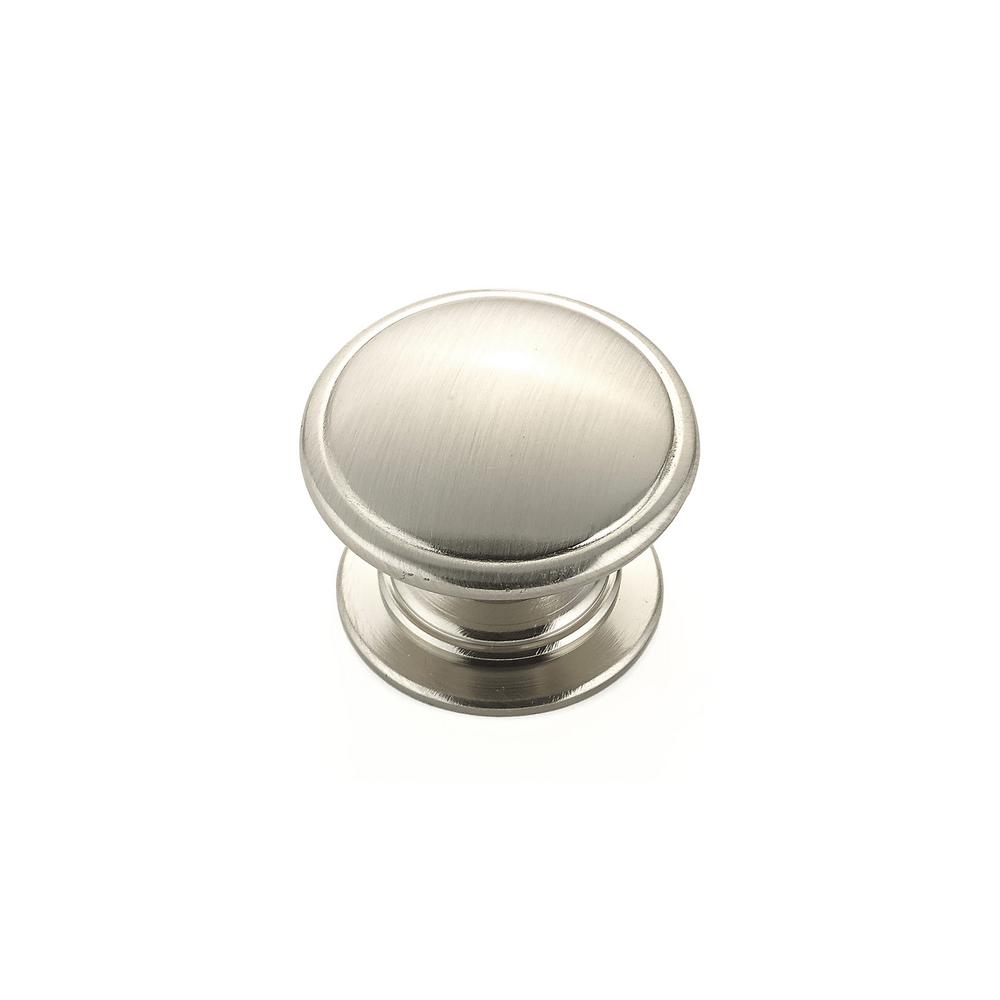 Richelieu Hardware Traditional 1-1/4 in. Satin Nickel Round Knob ...