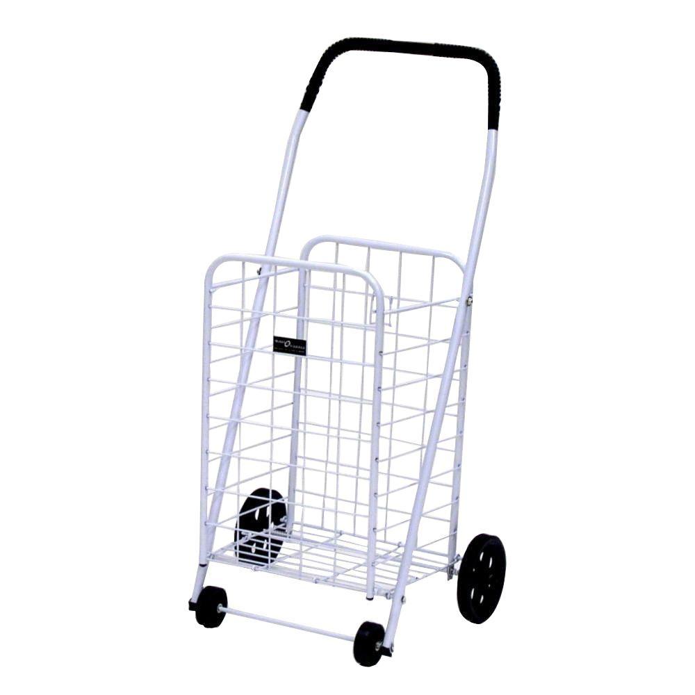 Easy Wheels MiniA Shopping Cart in White033WH The Home Depot