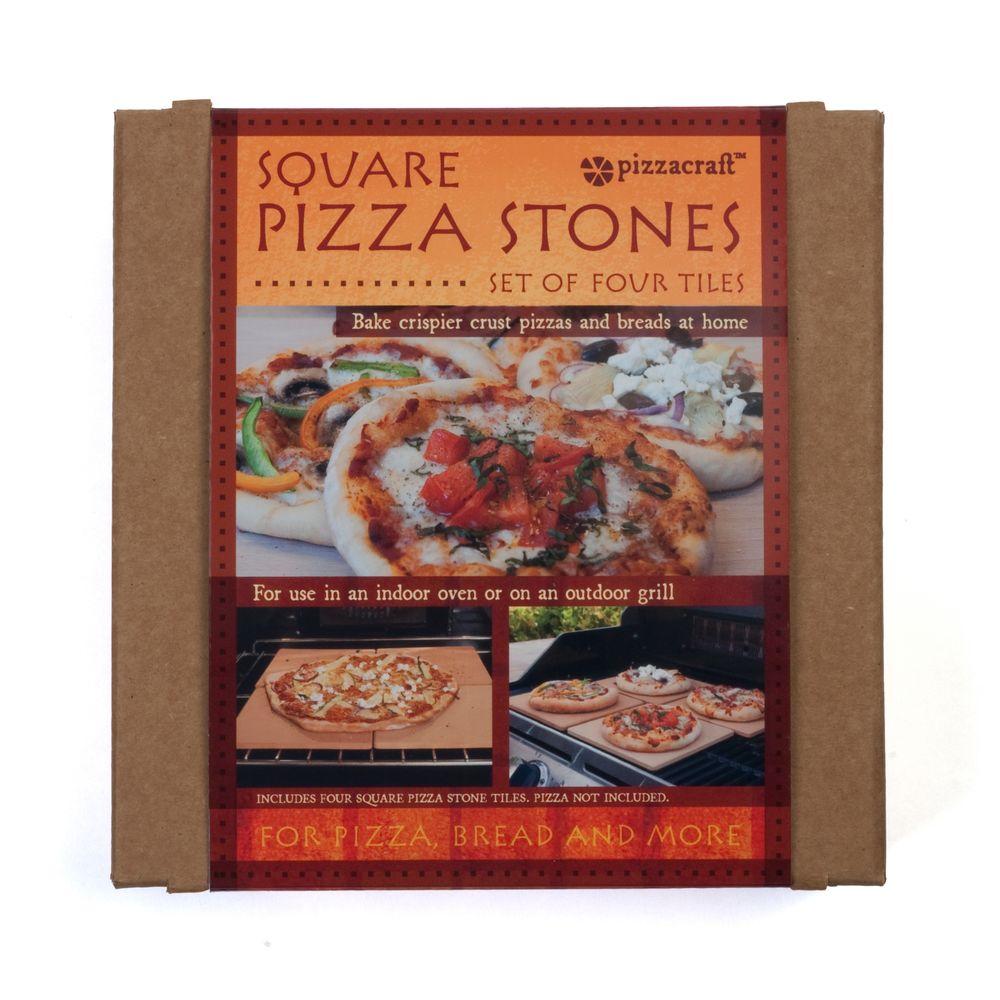 Pizzacraft Pizza Stone 4 Pack Pc0103 The Home Depot Pizzacraft Pizza Stone 4 Pack Pc0103