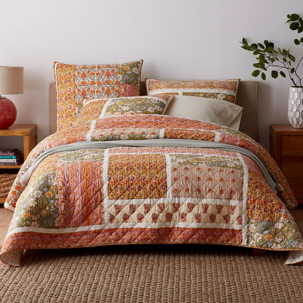 The Company Store Lancaster Multi Cotton Full/Queen Quilt 50293QFQ