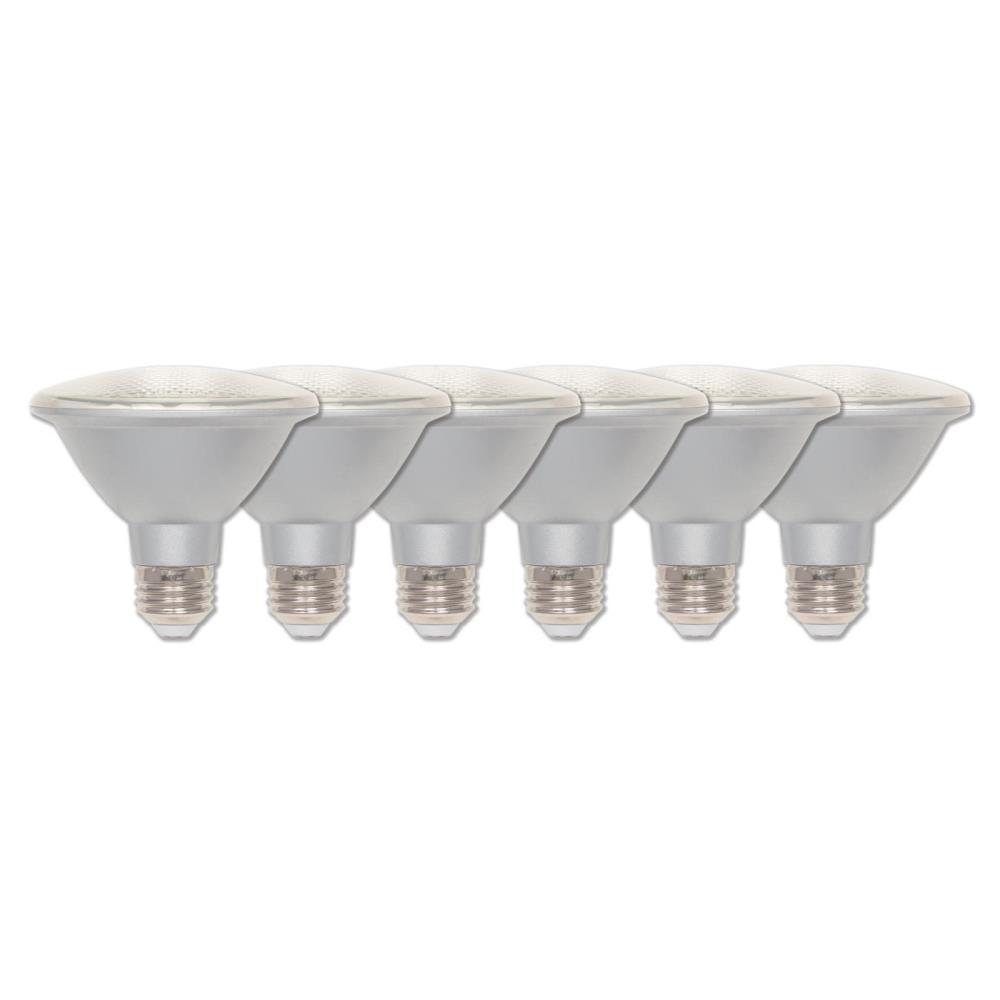 Indoor//Outdoor 120V Energy Star Certified 3000k Bright White UL Listed 11W 900 Lumens 4 Pack 75W Equivalent LED PAR30 Short Neck Dimmable Flood Light Bulb