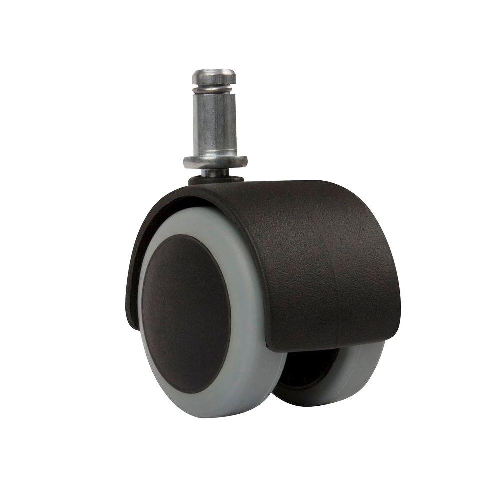 Slipstick 2 In Floor Protecting Rubber Office Chair Caster Wheel 5 Floor Protecting Rubber Office Chair Caster Wheel 5 Pack Cb680 The Home Depot