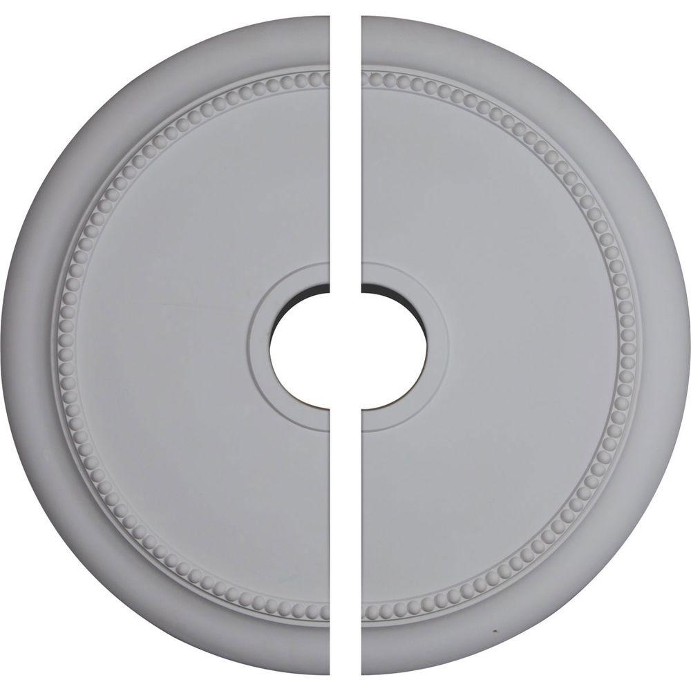 Fits Canopies up to 4 3//4 Fits Canopies up to 4 3//4 Two Piece Ekena Millwork CM23AS2 23 7//8 OD ID x 2 1//8 P Ashley Ceiling Medallion Factory Primed White Two Piece