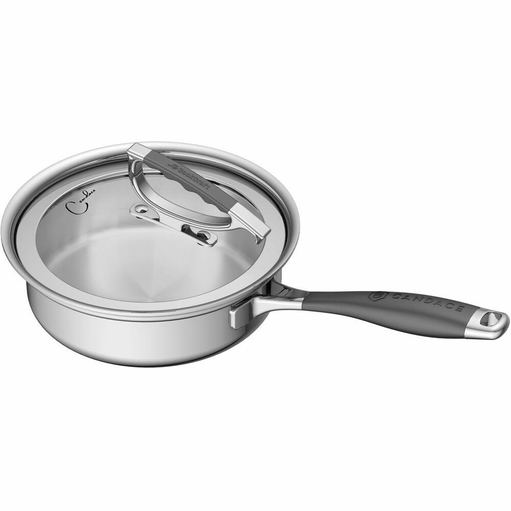 8 saute pan with lid