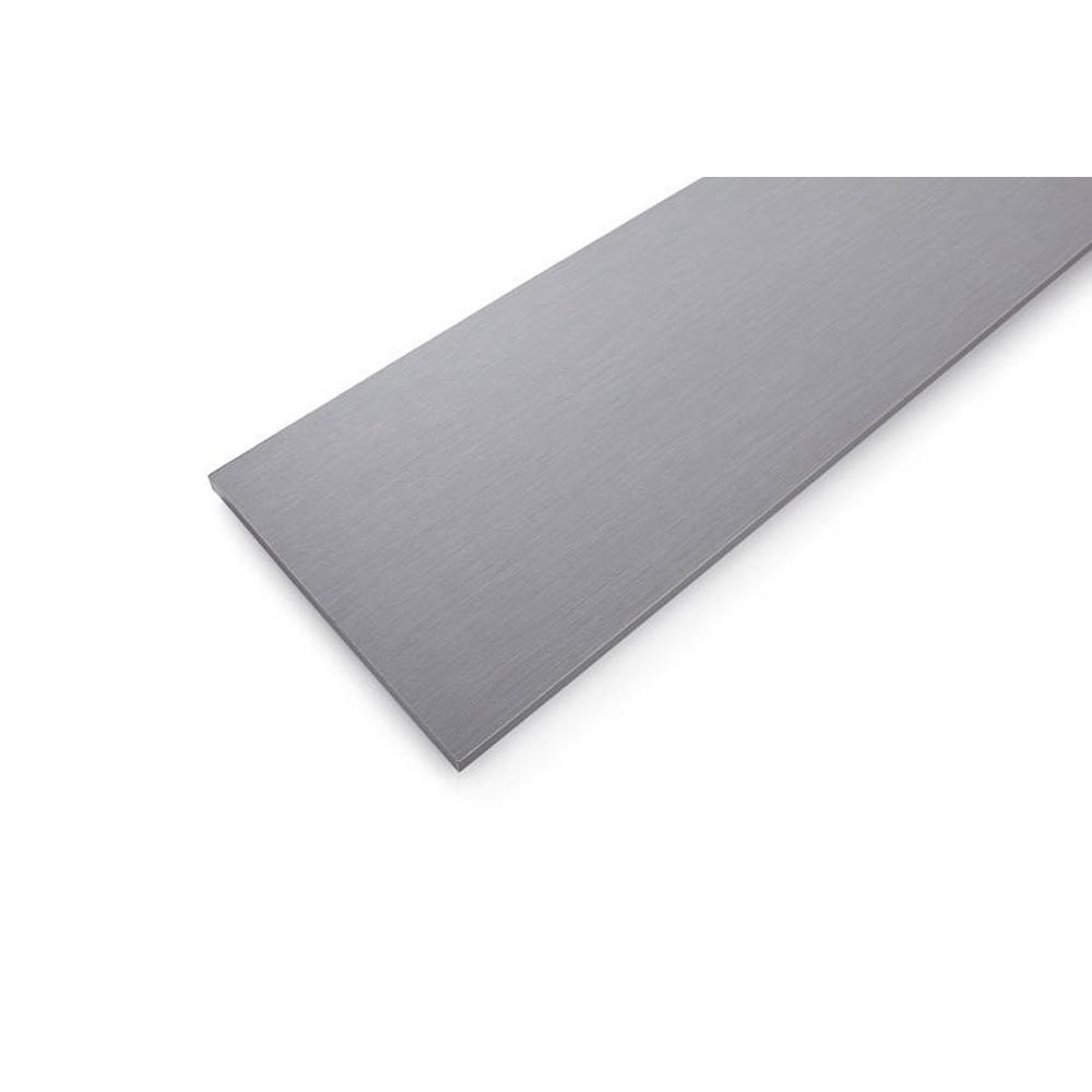 Rubbermaid Gray Twill Laminated Wood Shelf 10 in. D x 24 in. L2028979