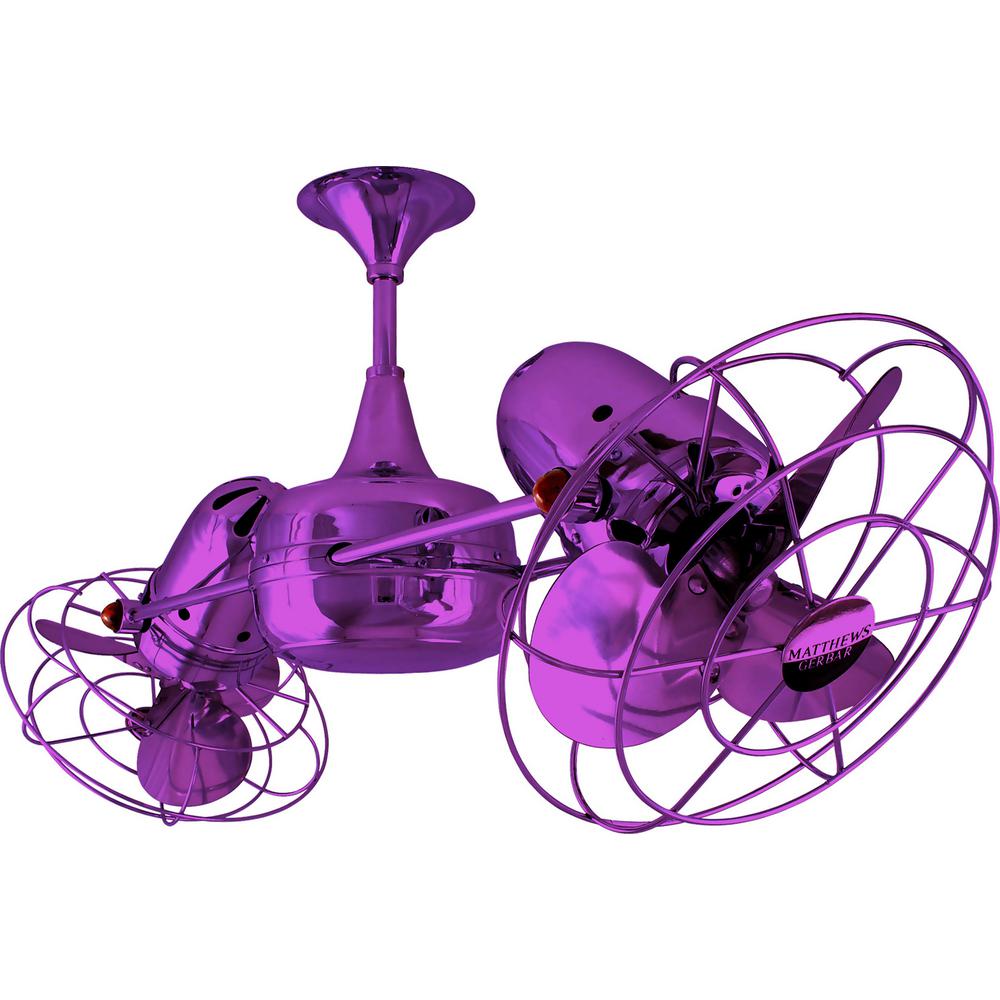Matthews Gerbar Duplo Dinamico 39 In Indoor Outdoor Light Purple Matthews Gerbar Duplo Dinamico 39 In Indoor Outdoor Light Purple Ceiling Fan With