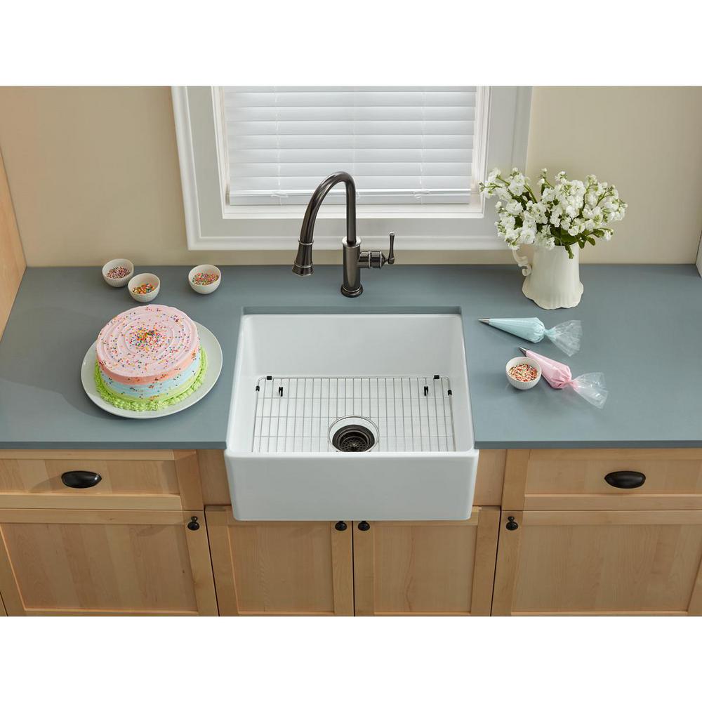 Kitchen Sink Elkay Dandk Organizer   White Elkay Farmhouse Kitchen Sinks Swuf2520wh E1 1000 