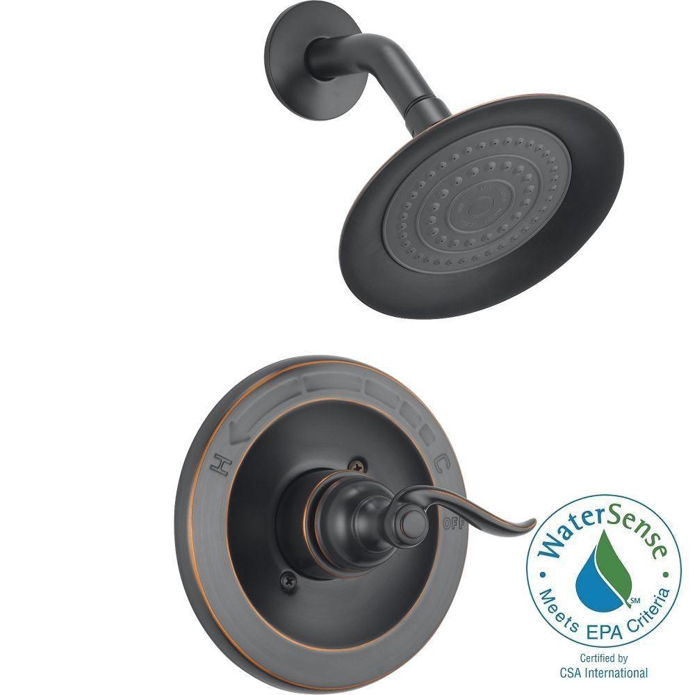 Shower Bathtub Trim Kits The Home Depot Windemere 1 Handle Shower Only Faucet Trim Kit In Oil Rubbed Bronze Valve Not