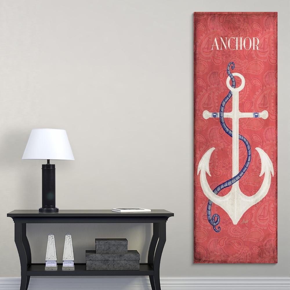 Greatbigcanvas Oars And Anchors I By Andi Metz Canvas Wall Art