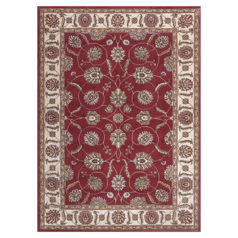 Nourison Modesto Vines Rust 7 ft. 10 in. x 10 ft. 6 in. Area Rug184504
