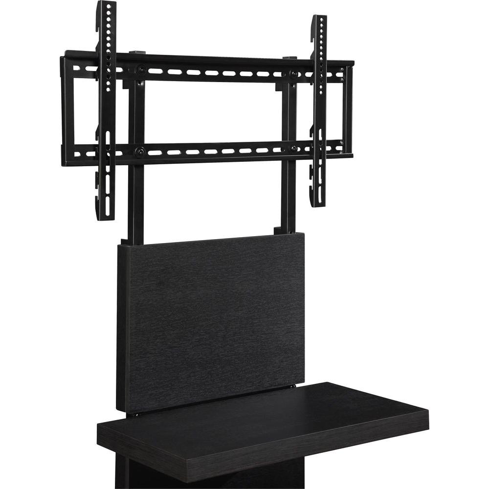 Ameriwood Home 60 In Popular Wide Tv Stand Black Hd30382 The Popular Wide Tv Stand In Black Hd30382 The Home Depot