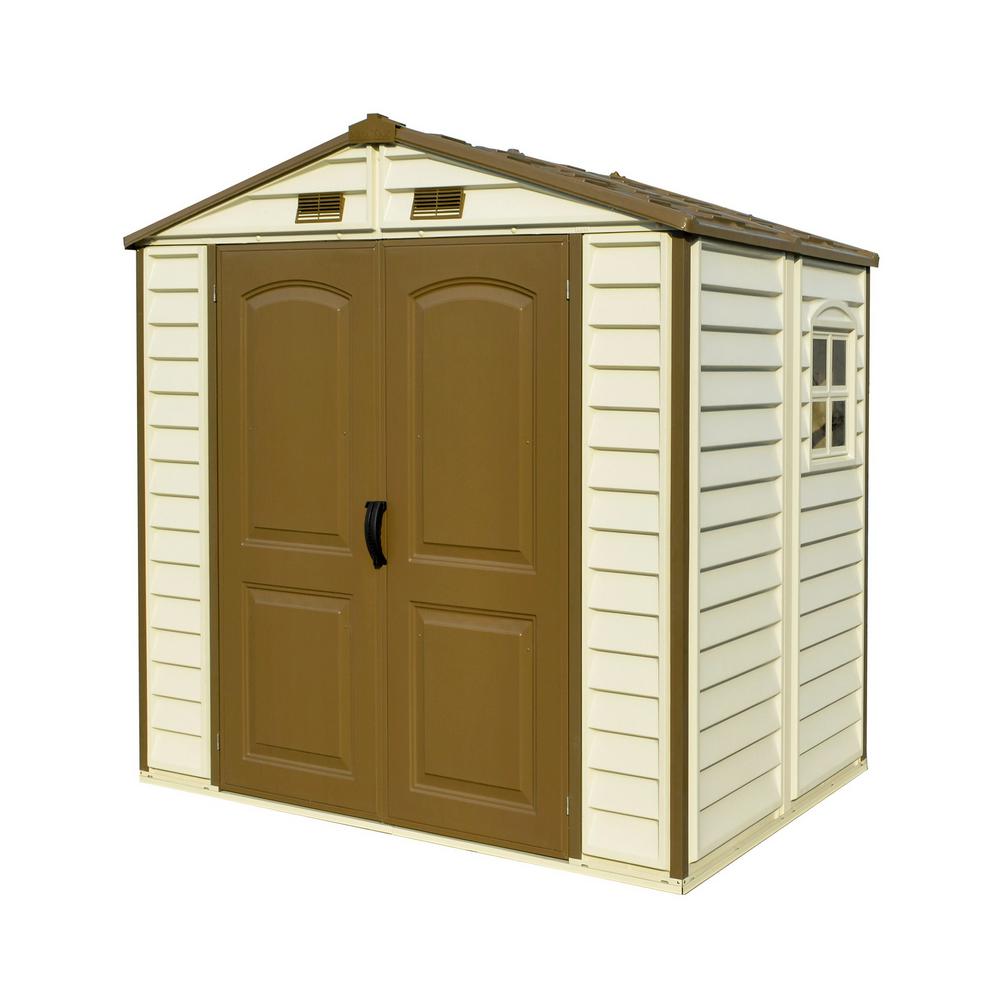 lifetime 7 ft. x 7 ft. outdoor storage shed-60042 - the