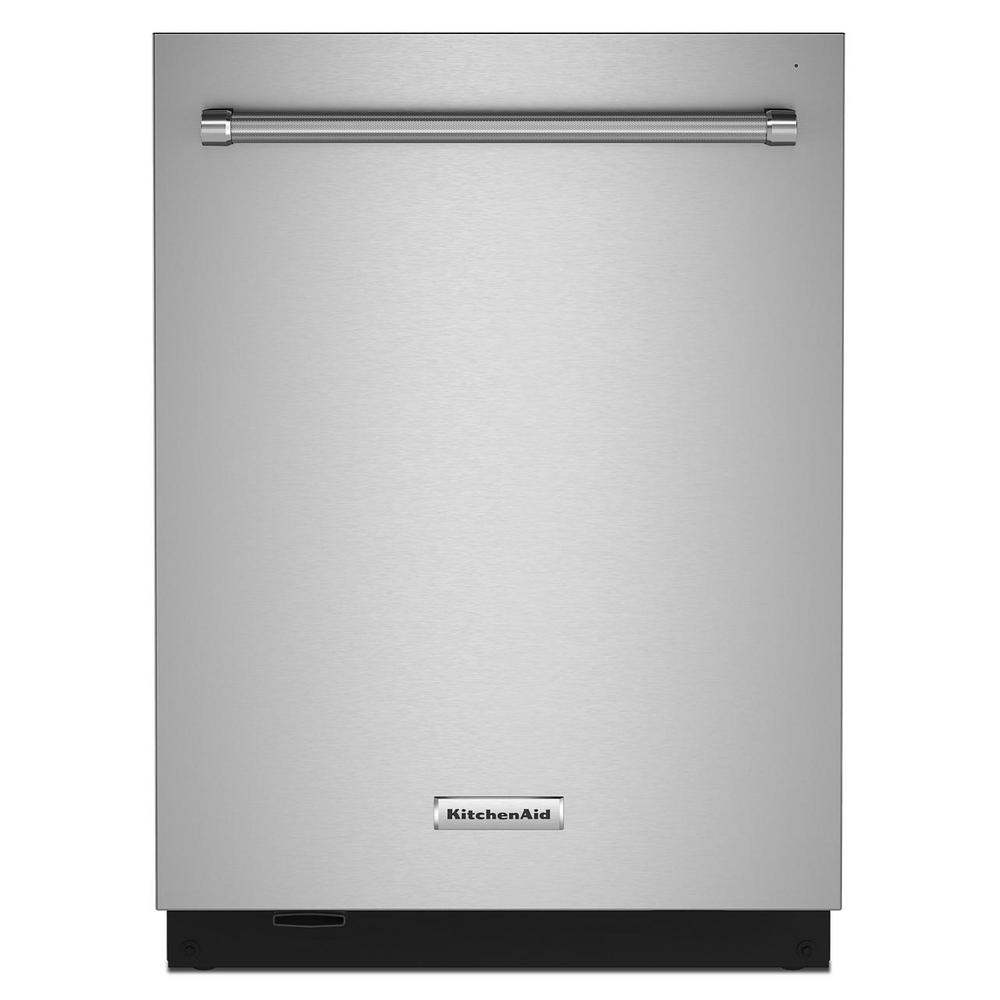 KitchenAid 24 In. Top Control Built-in Tall Tub Dishwasher In ...