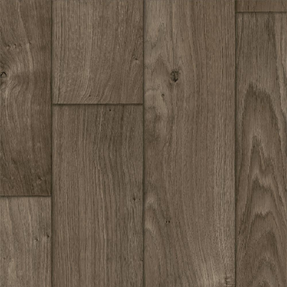 IVC Ash Brown Oak 13.2 ft. Wide x Your Choice Length Residential Sheet