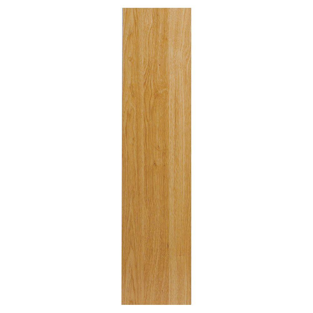 Hampton Bay 0.75x48x11.25 in. Universal End Panel in Natural Hickory