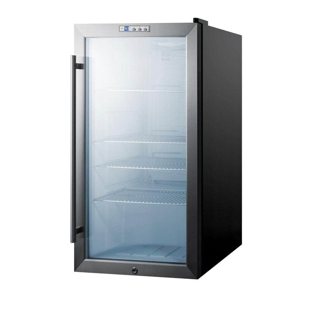 Summit Appliance 19 In 94 12 Oz Can Cooler Scr486l The Home Depot