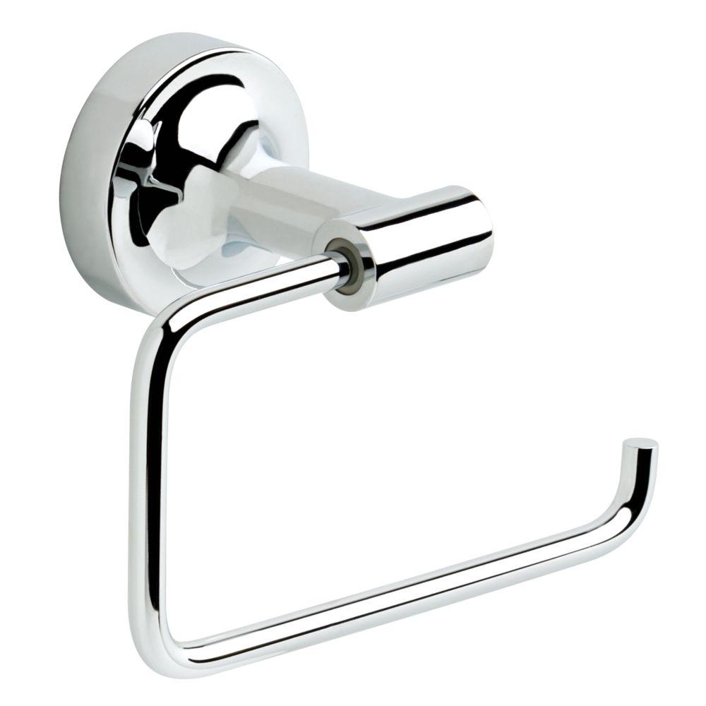 Voisin Single Post Toilet Paper Holder in Chrome-VOI50-PC - The Home Depot