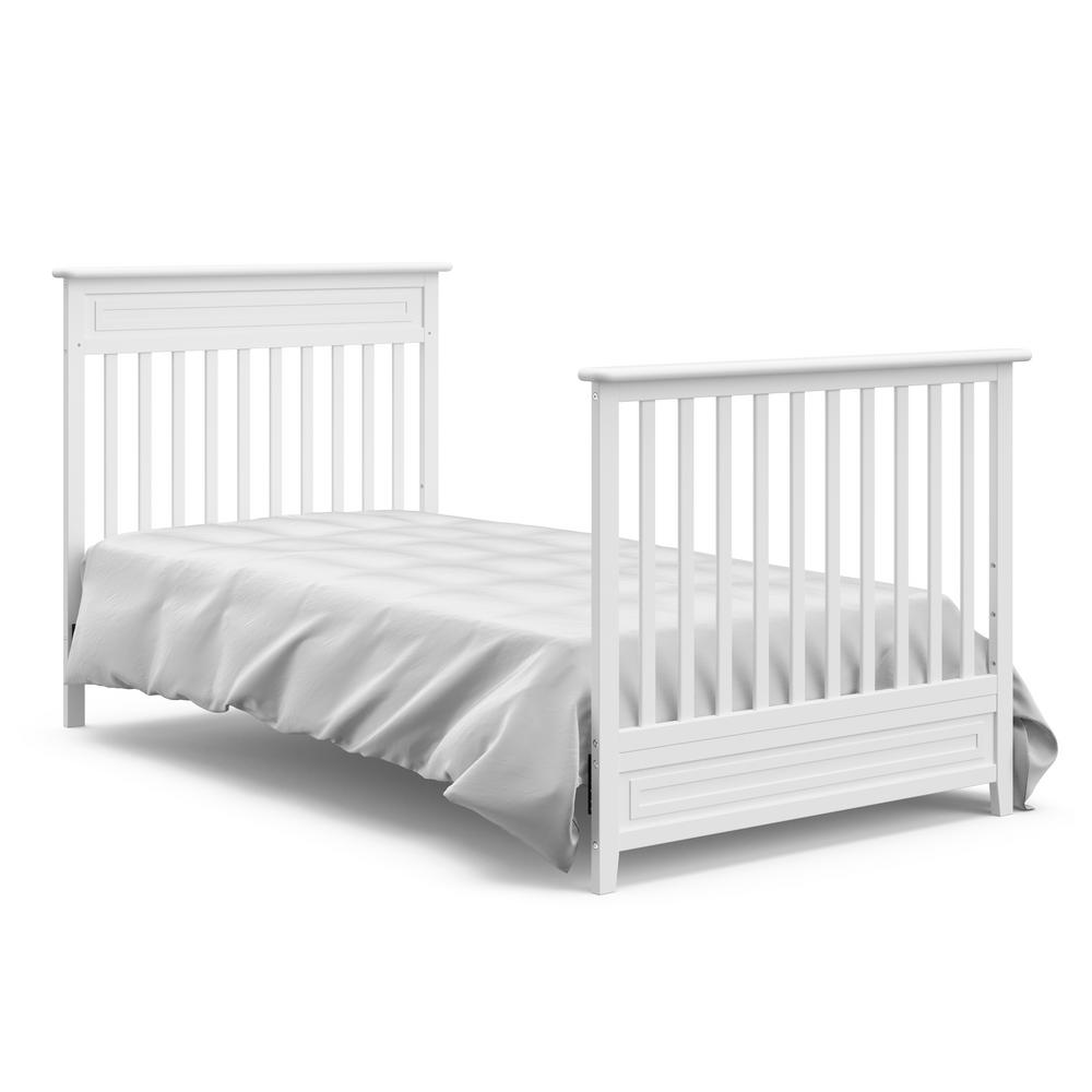 Storkcraft Petal Mini White 5 In 1 Convertible Crib 04510 101