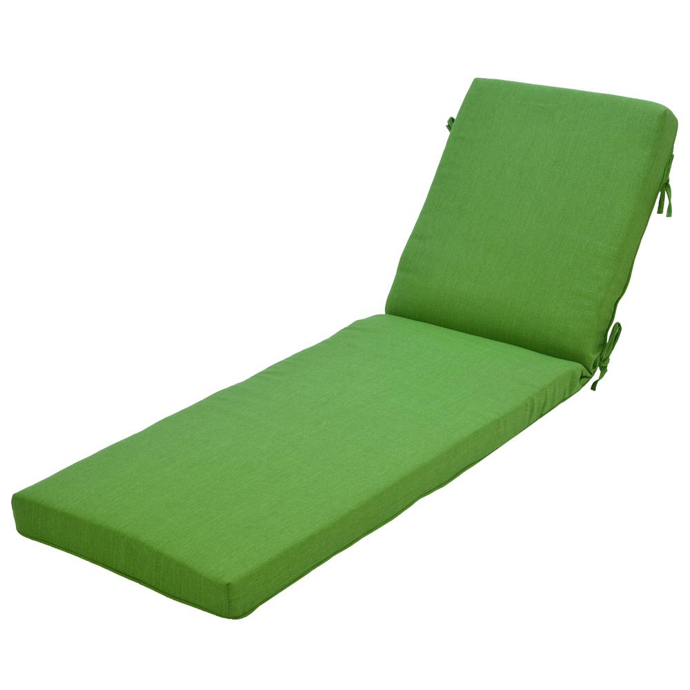 Plantation Patterns, LLC CushionGuard Oatmeal Outdoor Chaise Lounge