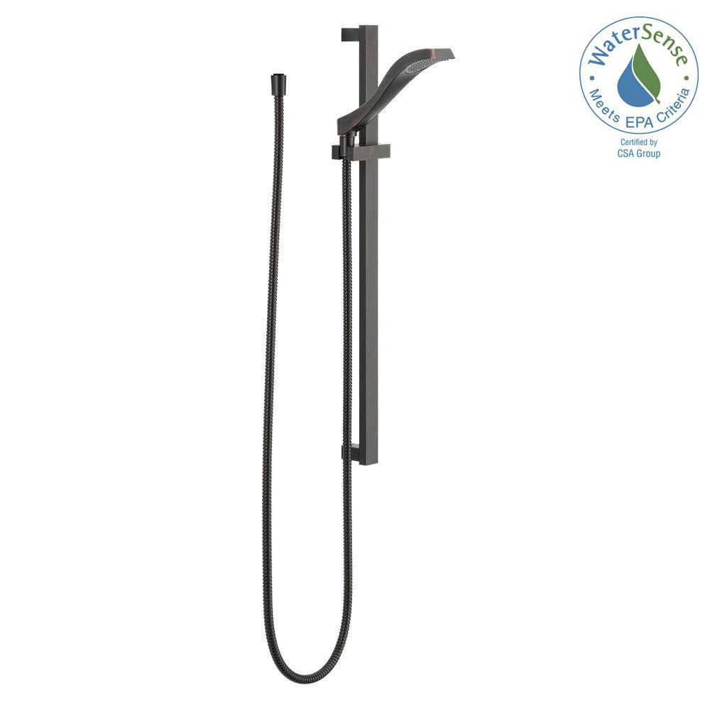 Delta Dryden 1Spray Slide Bar Hand Shower in Bronze57051RB