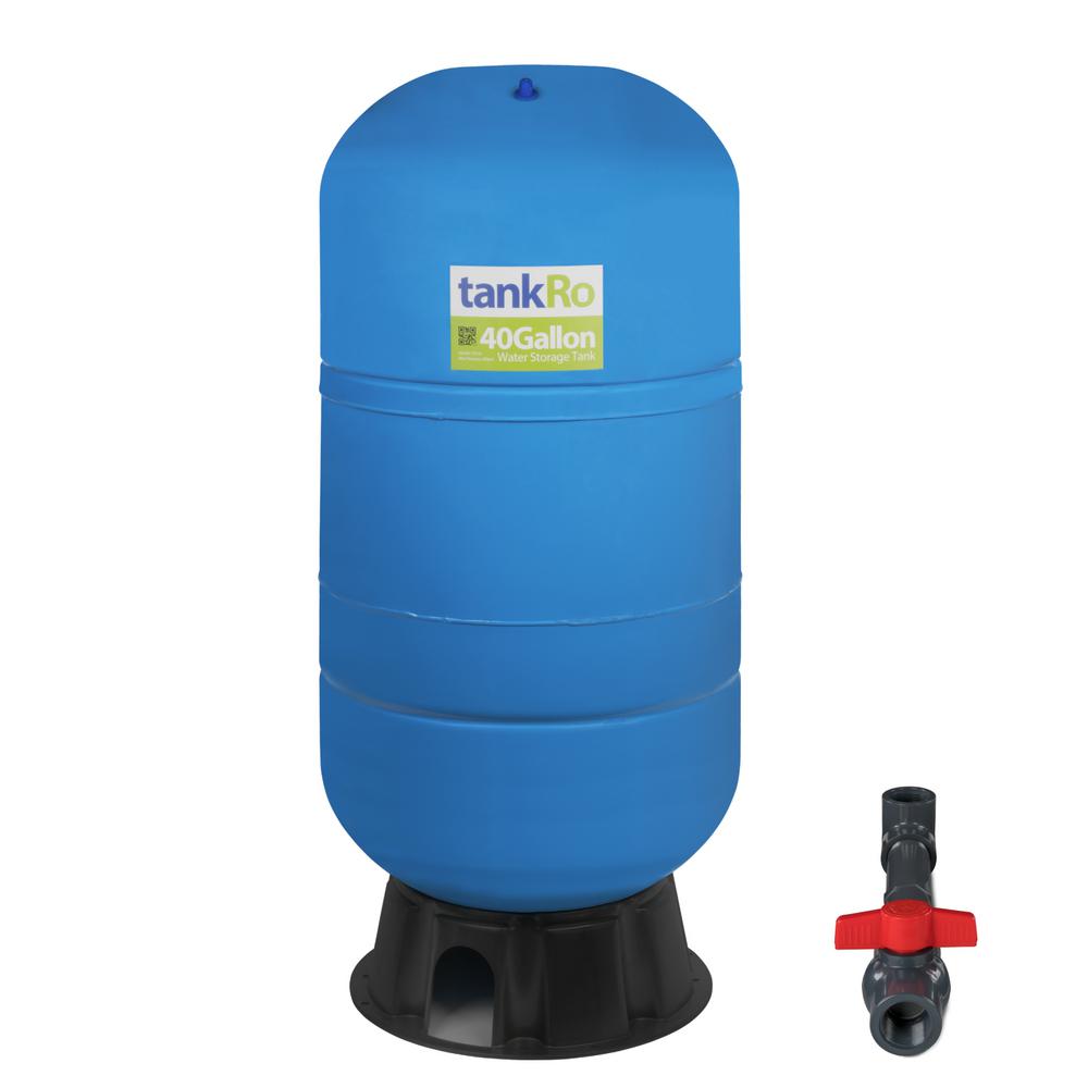 Express Water 40 Gallon RO Expansion Tank Large Reverse Osmosis Water Storage Pressure Tank