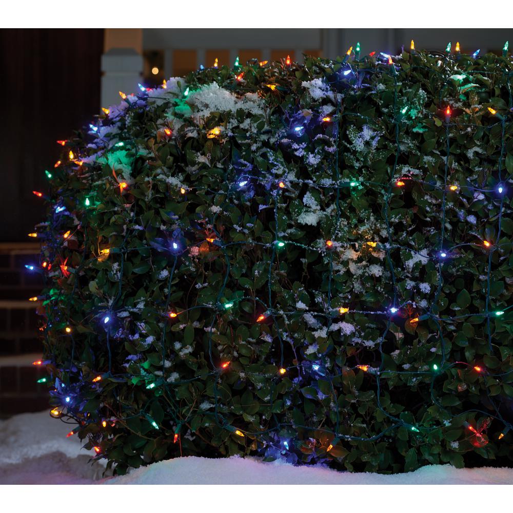 Home Accents Holiday 300Light Clear 4 ft. x 6 ft. Net LightsTOL300