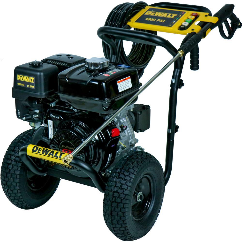 DEWALT 4000 PSI at 3.5 GPM Gas Pressure Washer Powered by Honda with