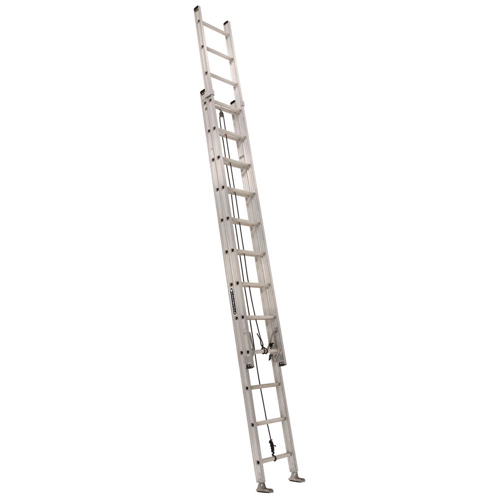 Louisville Ladder 28 ft. Aluminum Extension Ladder with 300 lbs. Load Capacity... by Louisville Ladder