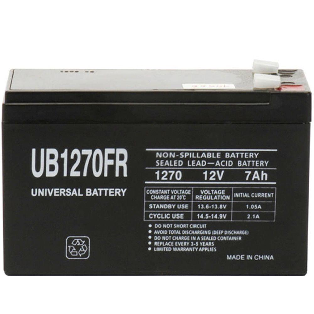 UPG SLA 12Volt F2 Terminal BatteryUB1270FR The Home Depot