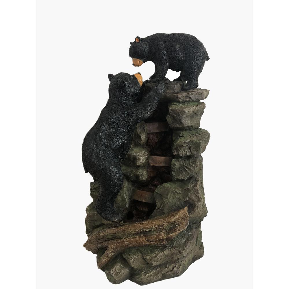 Alpine Corporation Alpine 36 in. Tall Mom and Bear Cub Climbing ...