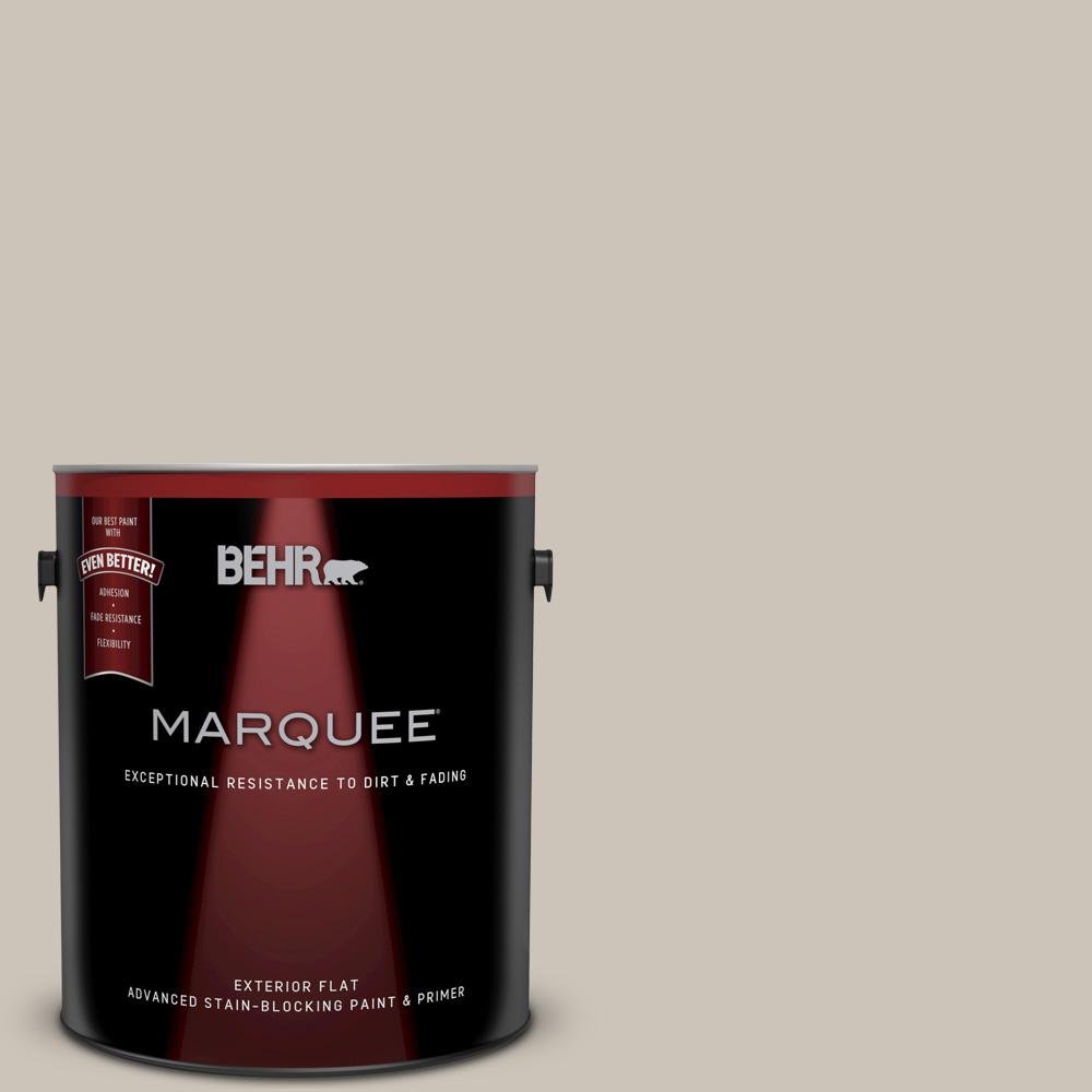 BEHR MARQUEE 1gal. 720C3 Wheat Bread Flat Exterior Paint445401 The Home Depot