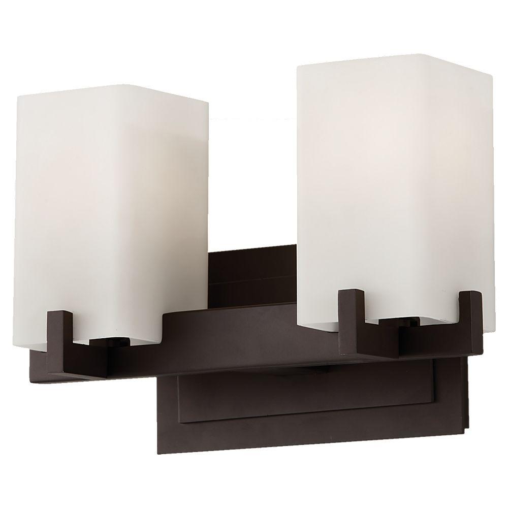 Feiss Riva 2Light Oil Rubbed Bronze Vanity LightVS18402ORB The
