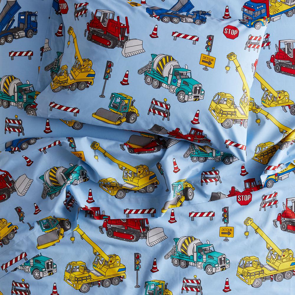 boys construction sheets