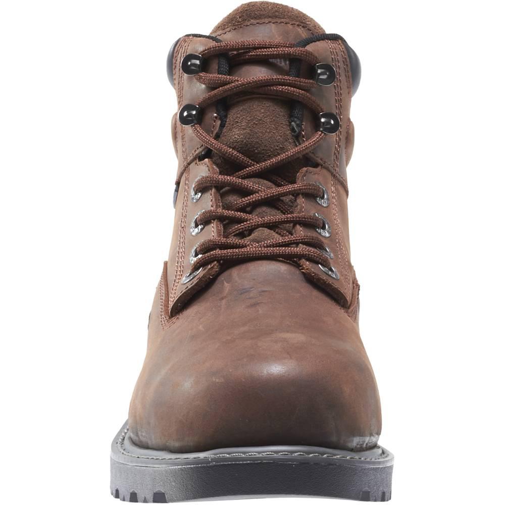 wolverine men's floorhand 6 inch waterproof steel toe work shoe