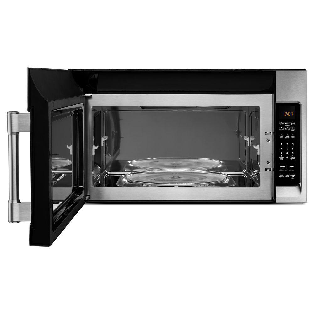 Maytag 2 0 Cu Ft Over The Range Microwave Hood In Fingerprint 4 Maytag 2 0 Cu Ft Over The Range Microwave