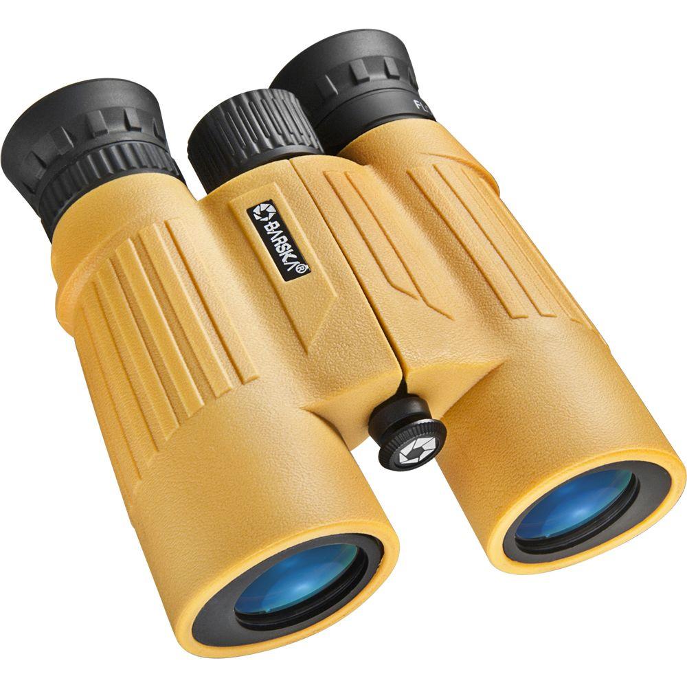 BARSKA Floatmaster 10x30 Waterproof Floating Binoculars - Yellow