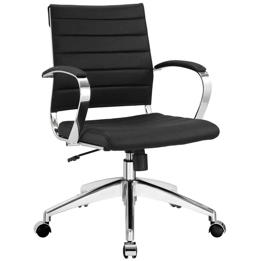 Modway Jive Mid Back Office Chair In Black Eei 273 Blk The