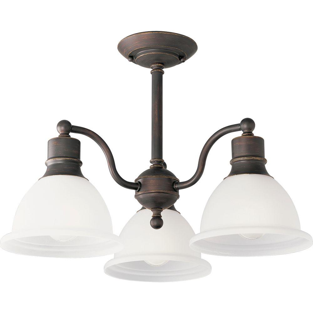 Progress Lighting Madison Collection 3 Light Brushed Nickel Semi Customer Reviews
