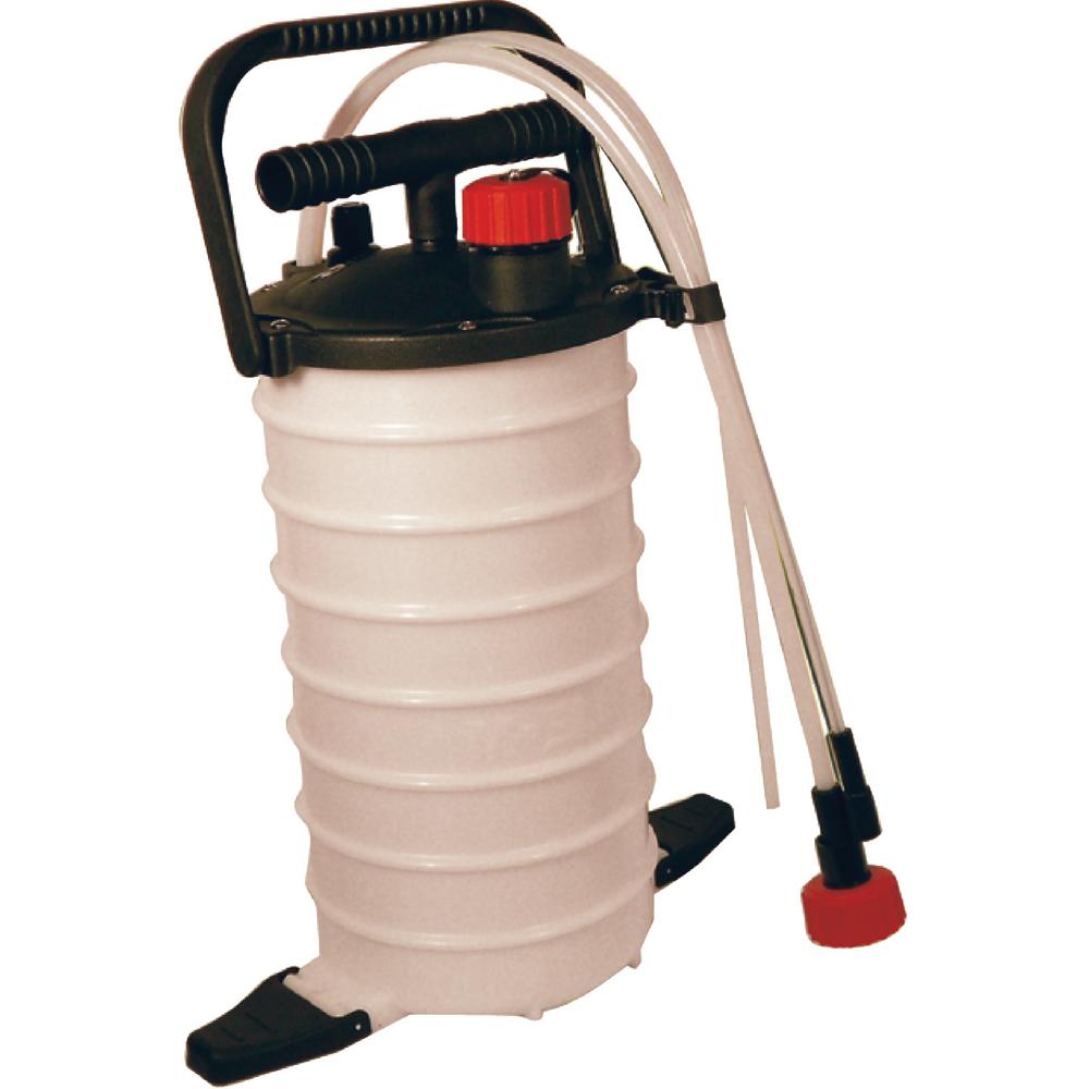 Fluid Extractor with Dual Action Vacuum Pump