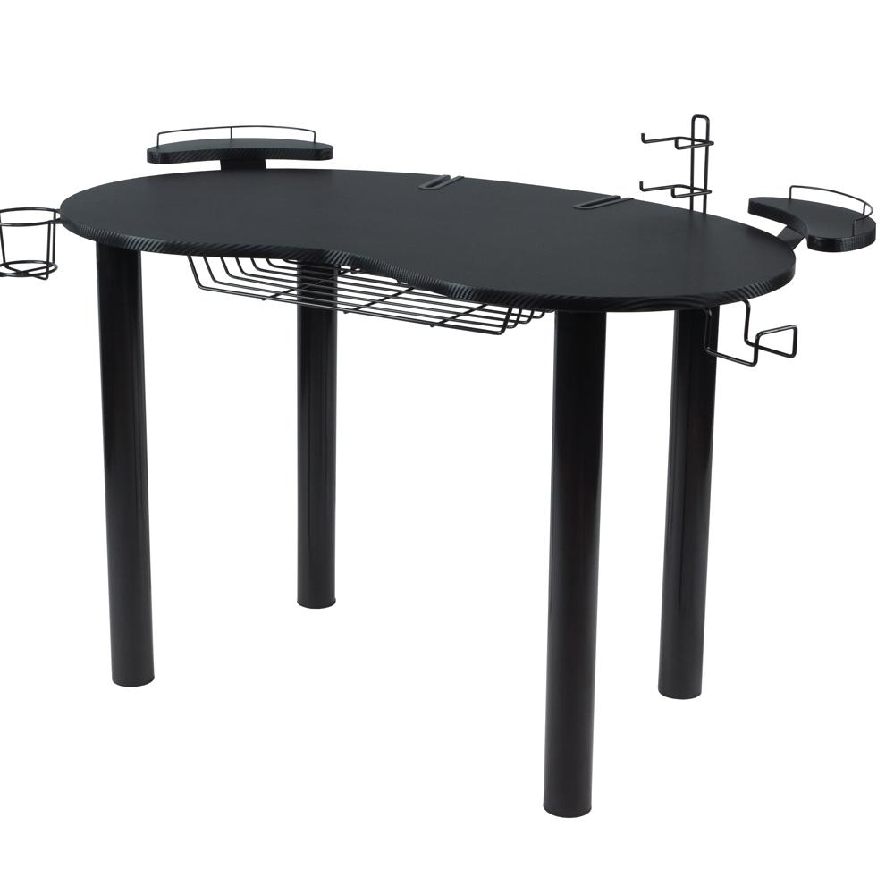 Atlantic Eclipse Black Gaming Desk 82050334 The Home Depot