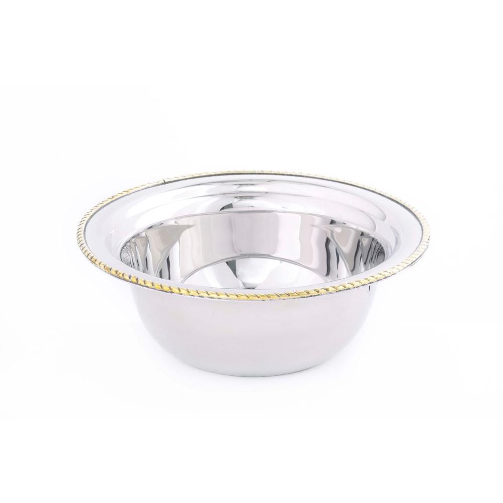 Old Dutch 3 qt. Round Stainless Steel Food PanFP8801 The Home Depot