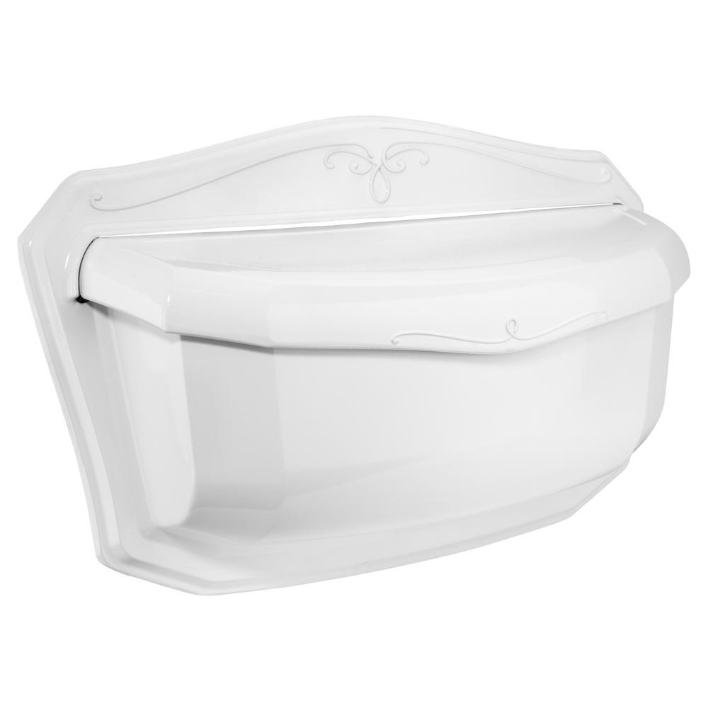 Architectural Mailboxes Villa White Wall Mount Mailbox