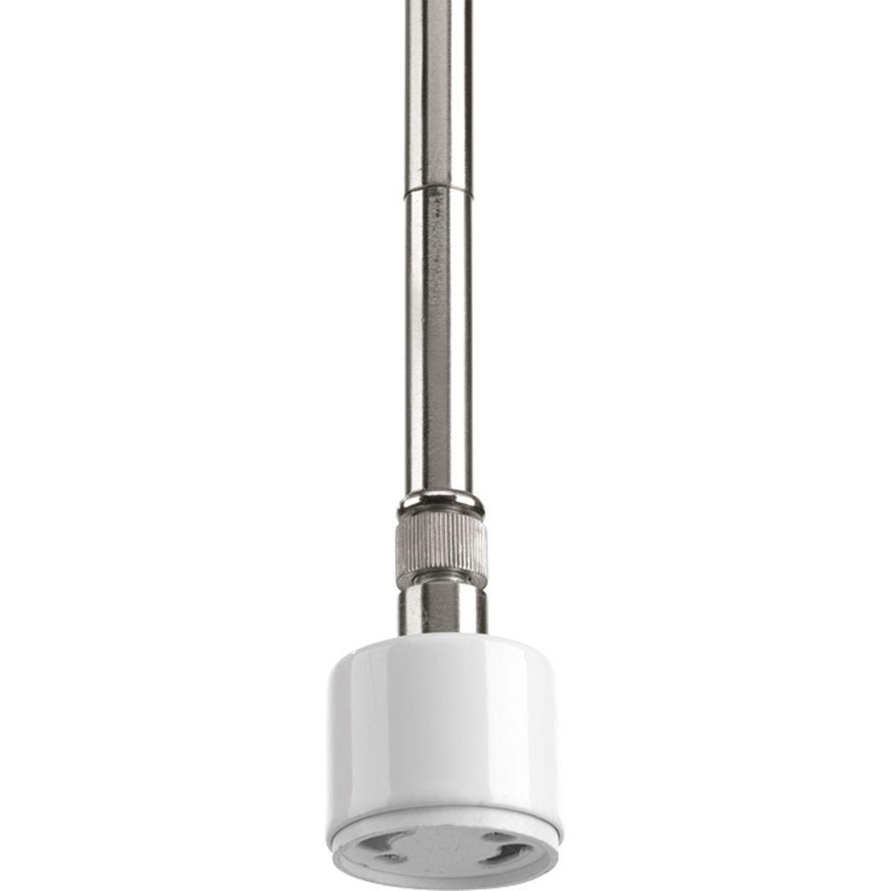 Progress Lighting Markor Collection 1 Light Brushed Nickel Progress Lighting Markor Collection 1 Light Brushed Nickel Fluorescent Pendant Kit