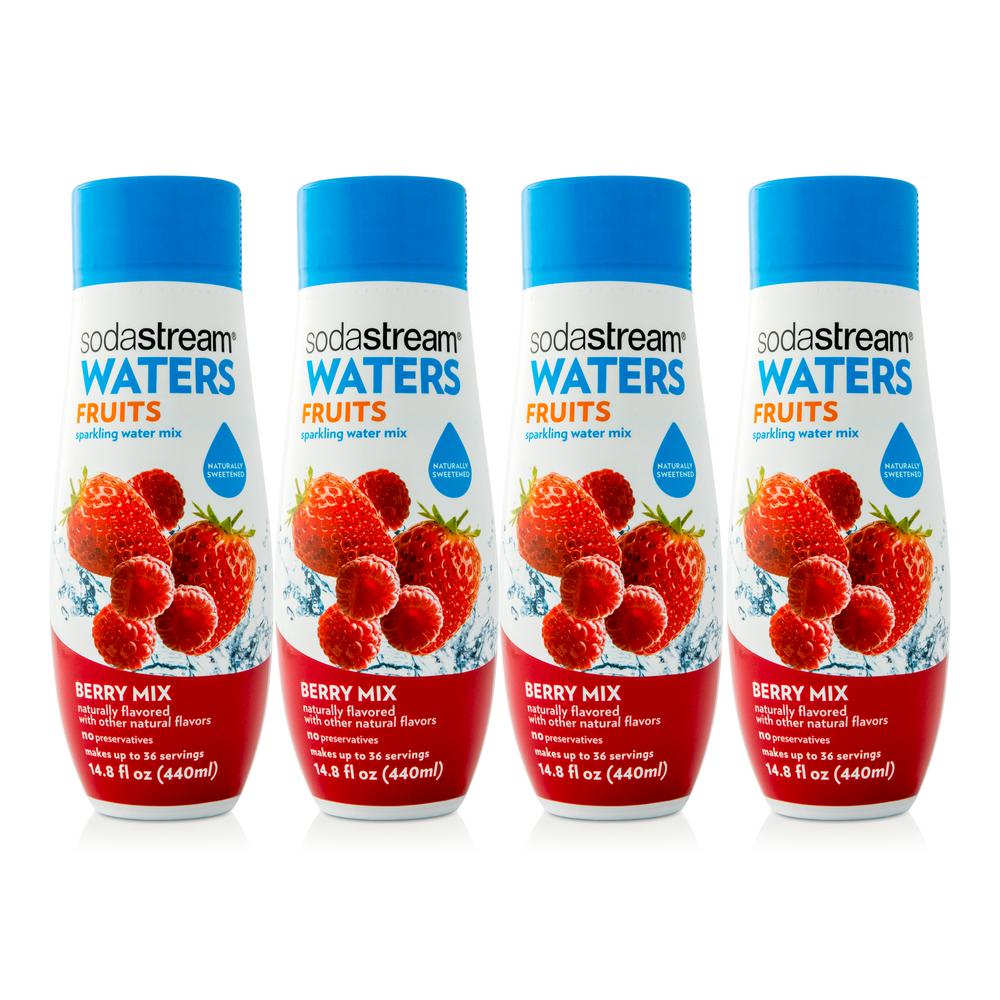 SodaStream 440 ml Waters Fruits Sparkling Berry Mix Drink Mix (Case of ...