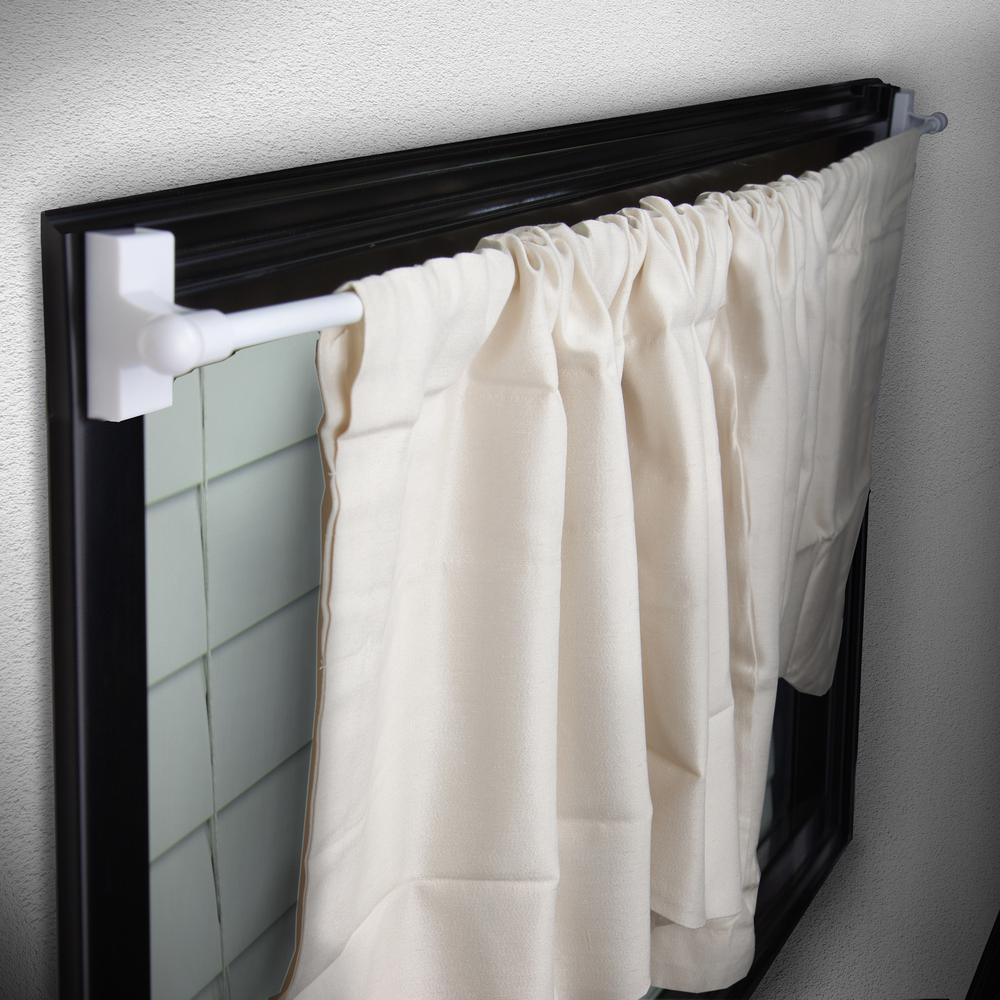 Rod Deysne Magnetic 7 16 In Dia 28 In 48 In Long Single Rod In White Mag28 01 The Home Depot