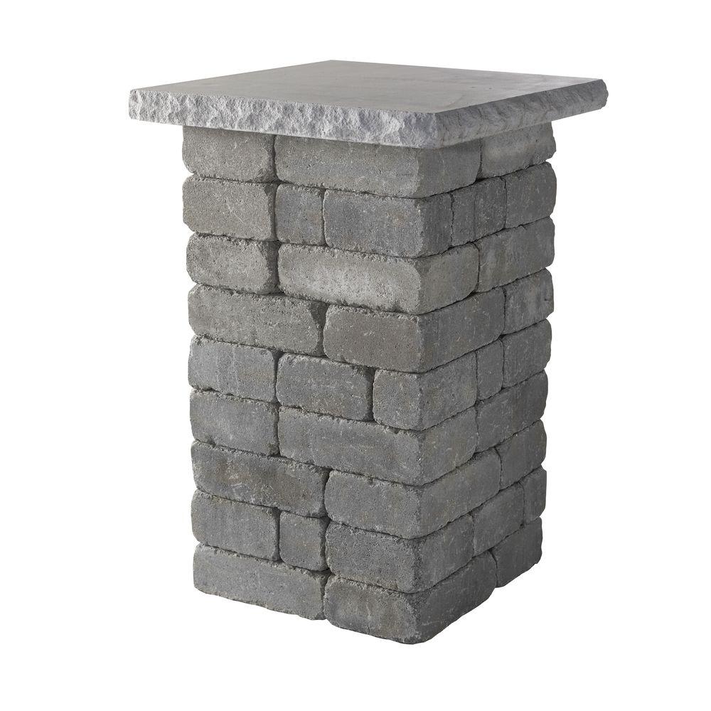 Necessories 20 in. Bluestone Lakeland Pillar4200032 The Home Depot