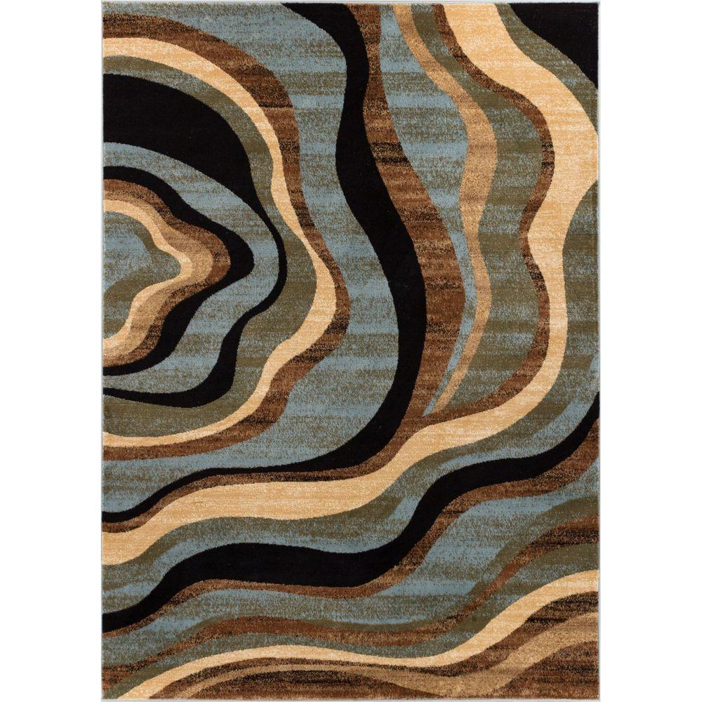 Well Woven Barclay Nirvana Waves Multi Blue 4 Ft X 5 Modern This Review Is From Barclay Nirvana Waves Multi Blue 5 Ft X 7 Modern Area Rug