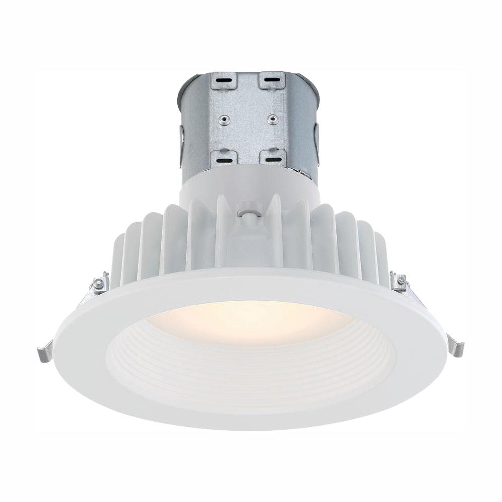 Commercial Electric Easy-Up 6 in. White Baffle Integrated LED Recessed Kit at 91 CRI, 3500K, Cool White was $19.97 now $12.78 (36.0% off)
