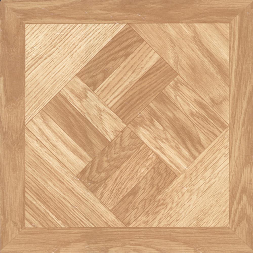 Take Home Sample Chaucer Vinyl Peel and Stick Vinyl Tile Flooring 5 in. x 7 in.HM394140